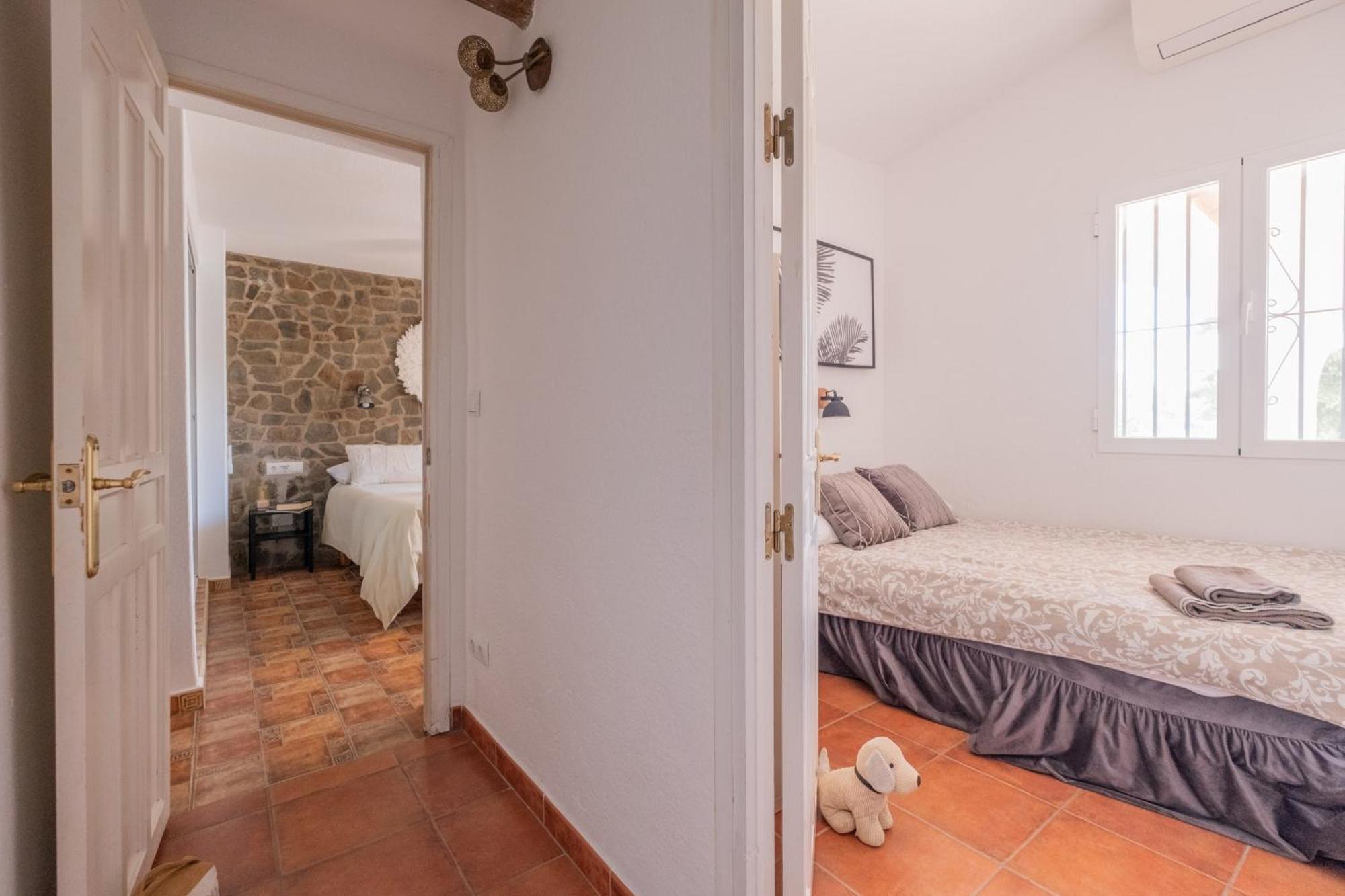 Casa La Siesta Villa With Magical View Own Pool Málaga Eksteriør bilde