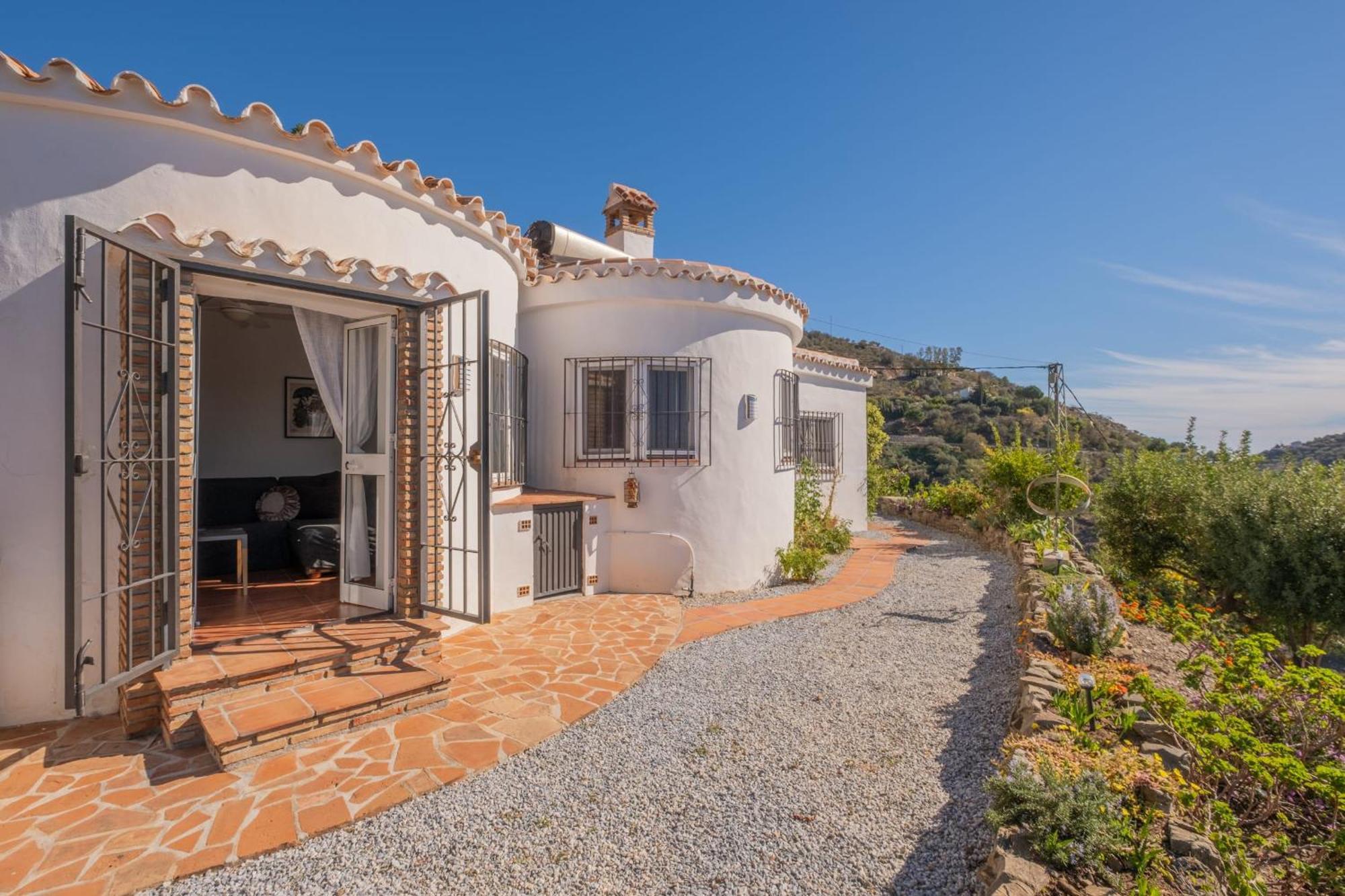 Casa La Siesta Villa With Magical View Own Pool Málaga Eksteriør bilde