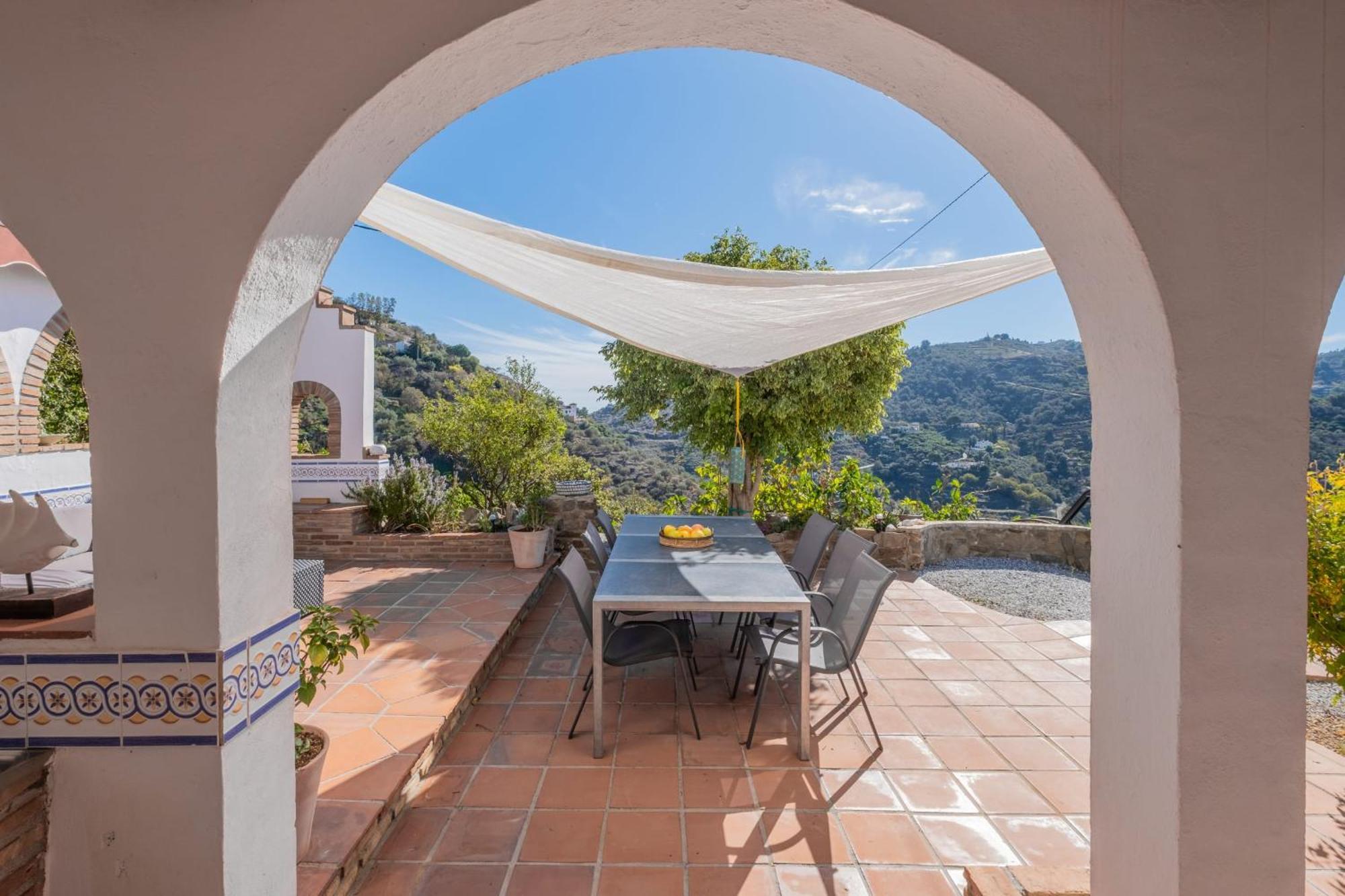 Casa La Siesta Villa With Magical View Own Pool Málaga Eksteriør bilde