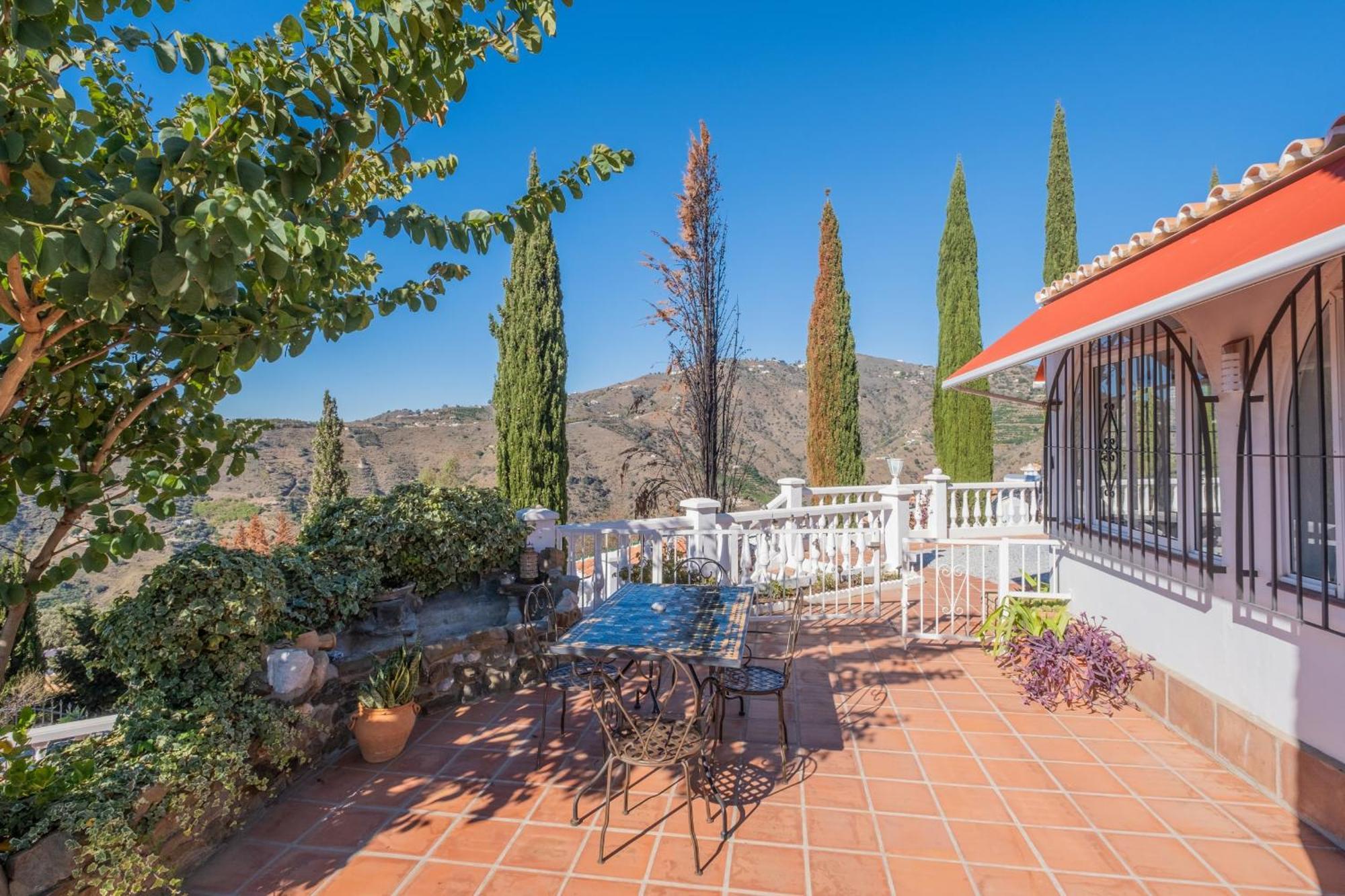 Casa La Siesta Villa With Magical View Own Pool Málaga Eksteriør bilde