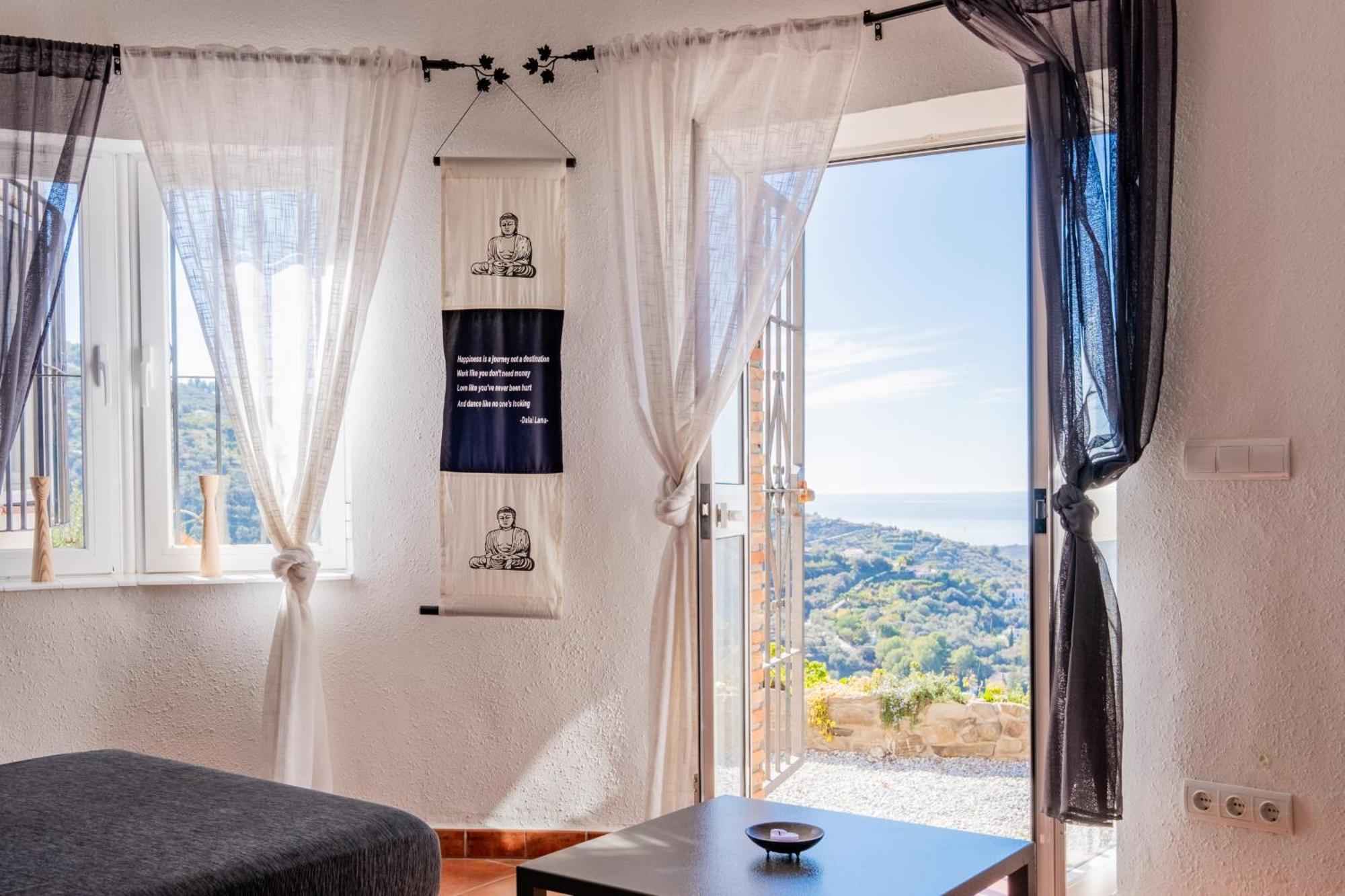 Casa La Siesta Villa With Magical View Own Pool Málaga Eksteriør bilde