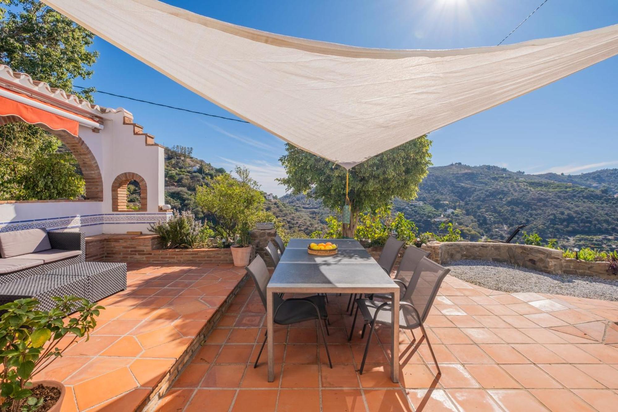 Casa La Siesta Villa With Magical View Own Pool Málaga Eksteriør bilde