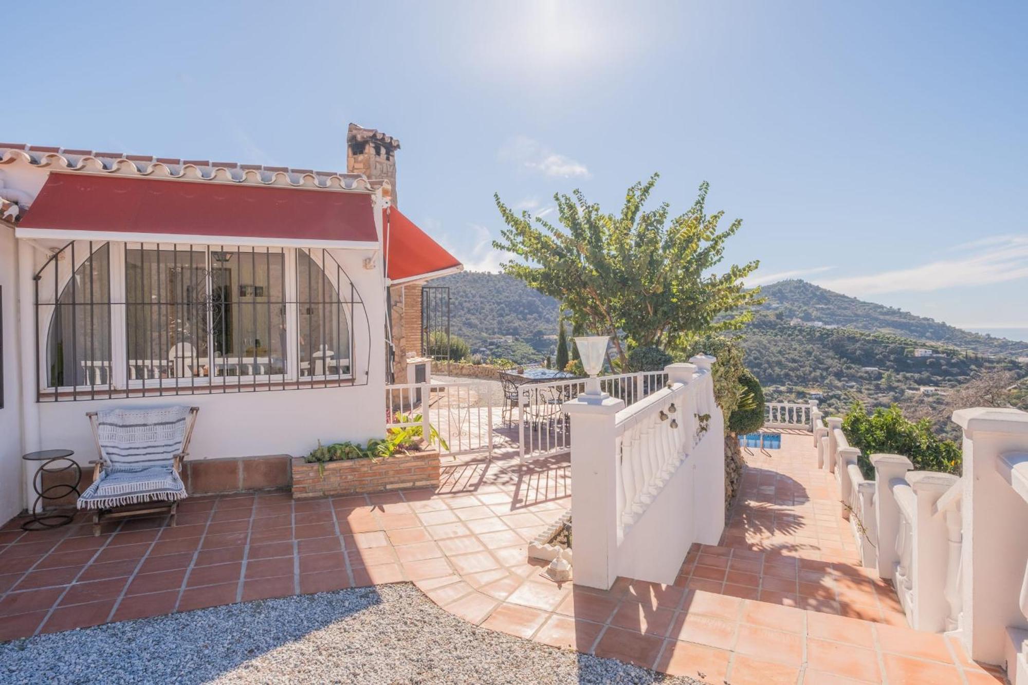 Casa La Siesta Villa With Magical View Own Pool Málaga Eksteriør bilde